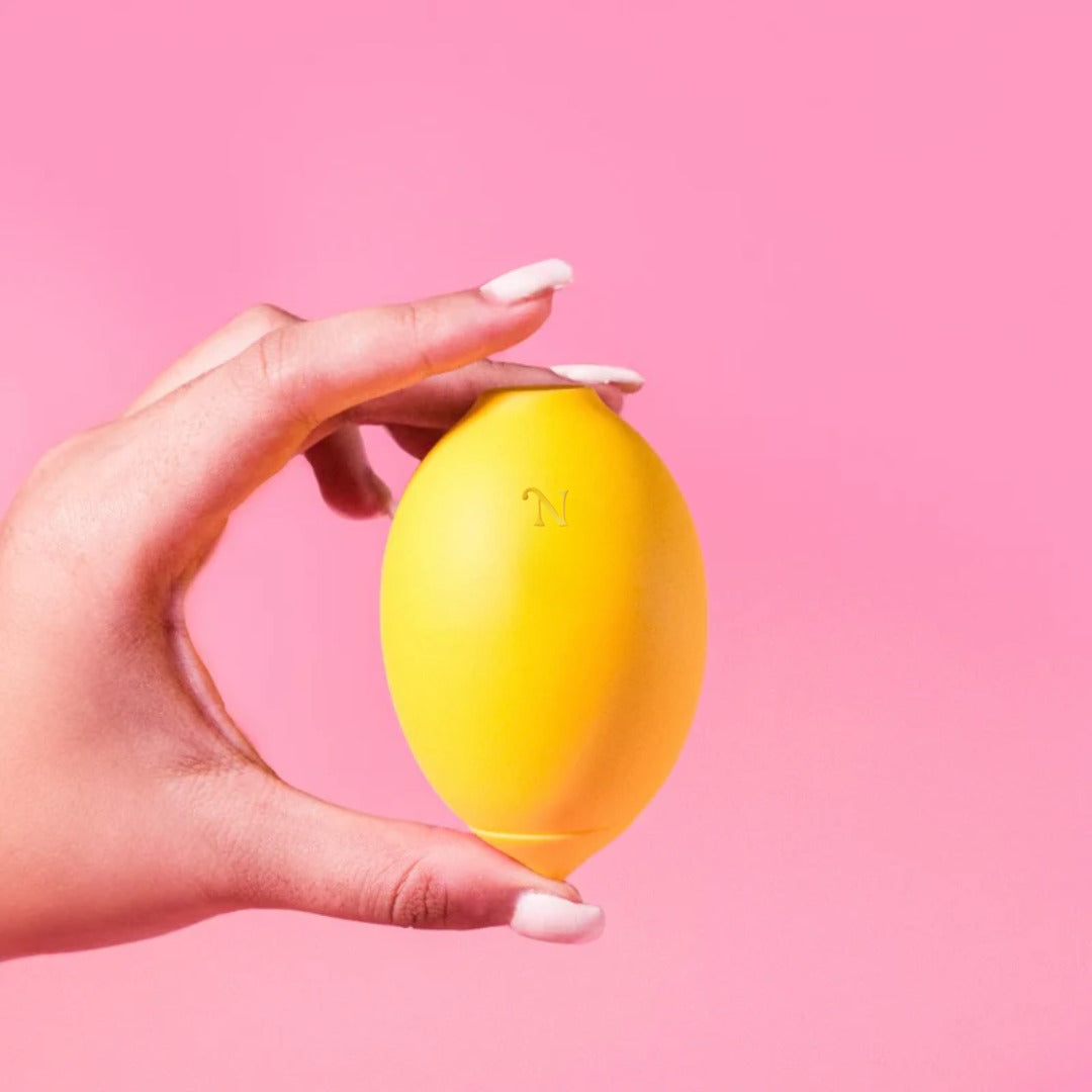 Lemon clitoral massager angle